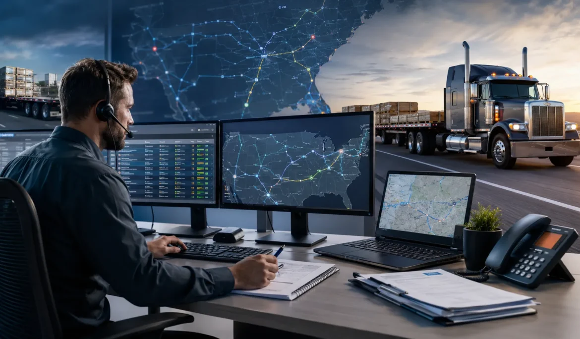 How Truck Dispatchers Find Loads