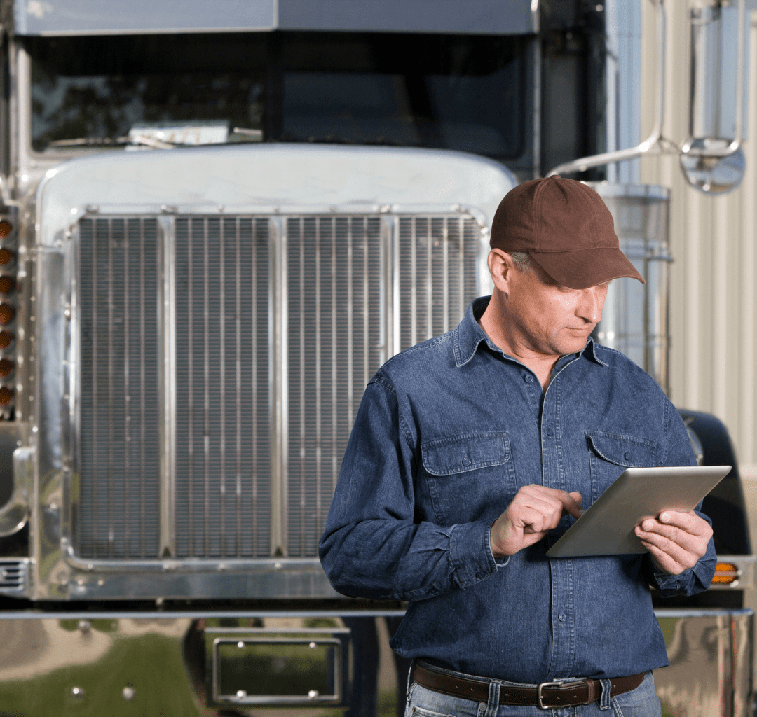 Owner operator reviewing dispatch loads before switching dispatch companies